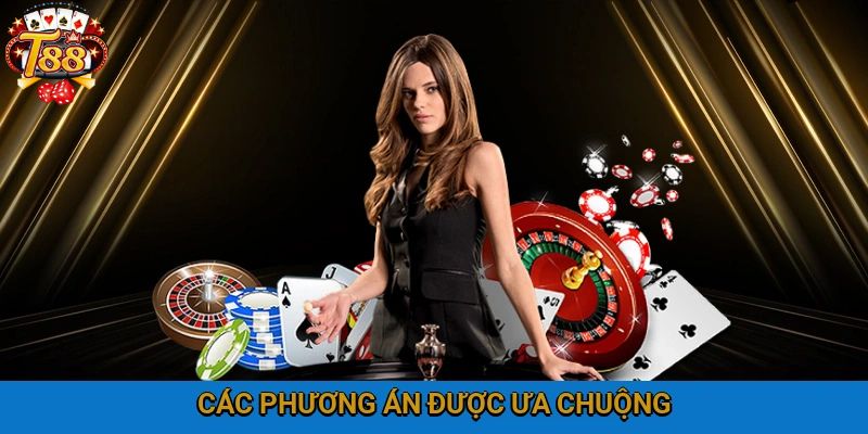 Những biến thể phổ quát hàng đầu trong siêu phẩm tài xỉu online
